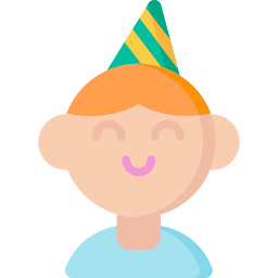Birthday boy icon