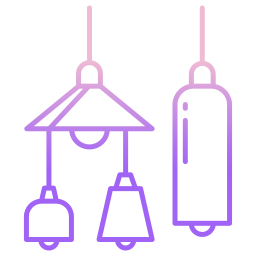 Hang lamp icon