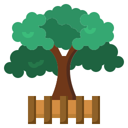 wiśniowe drzewo ikona