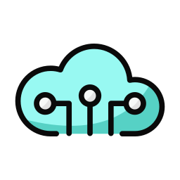 Cloud computing icon