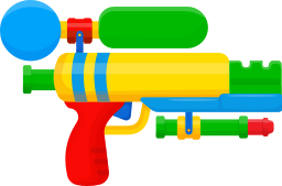 Toy gun icon