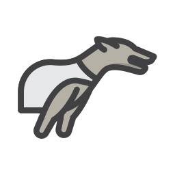 Dog race icon