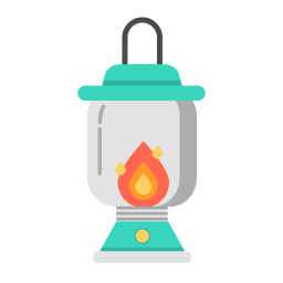 Kerosene lantern icon