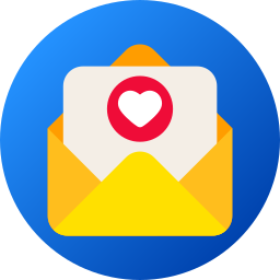 Love message icon