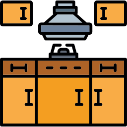 Kitchen furniture icon