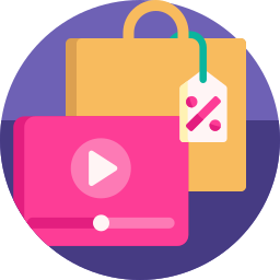 Video advertising icon