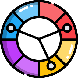 Color wheel icon