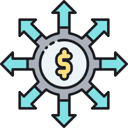 financiamento colaborativo Ícone