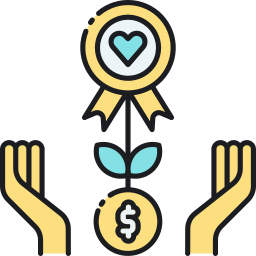 financement participatif Icône