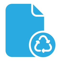 recyclingpapier icon