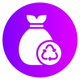 Recycle bag icon