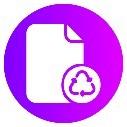 recyclingpapier icon