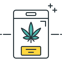 cannabis pakket icoon