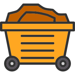 Mining cart icon