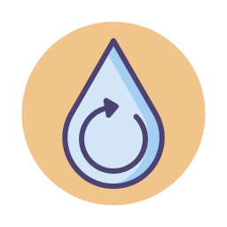 uzdatnianie wody ikona