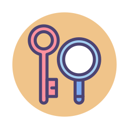 Keyword research icon