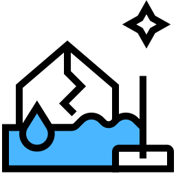 Clearing water damage icon