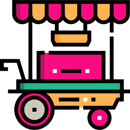 Food cart icon