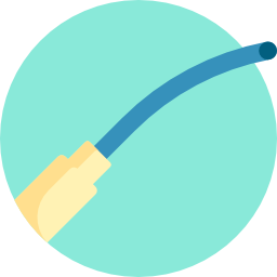 Suction tube icon