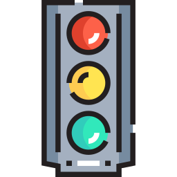 Traffic light icon