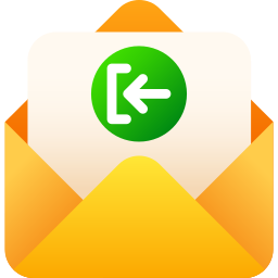 recibir correo icono