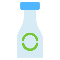 wiederverwendbare flasche icon