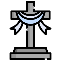 christliches kreuz icon