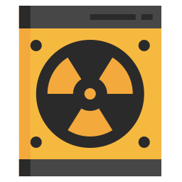 Радиоактивный иконка