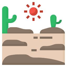 desierto icono