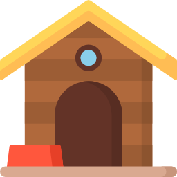 Dog house icon