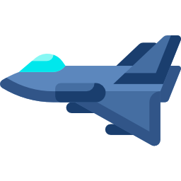 Jet fighter icon