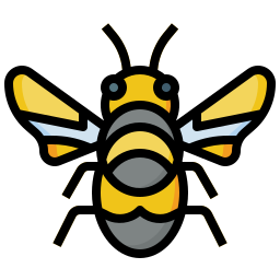 abeja icono