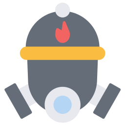 Пожарный шлем иконка