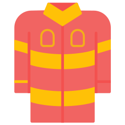 Firefighter uniform icon