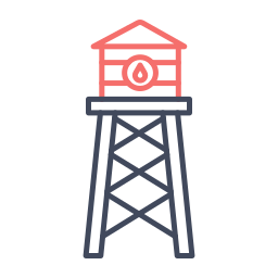 Water tower icon