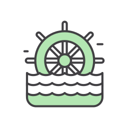 Hydro power icon