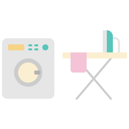 servicio de lavandería icono