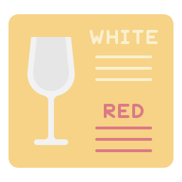 와인 메뉴 icon