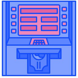 Atm machine icon