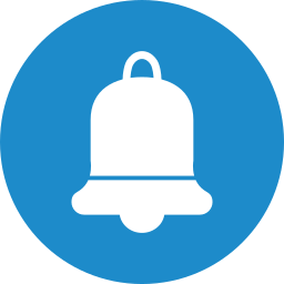 Notification bell icon