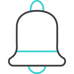 Notification bell icon