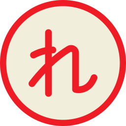 Japanese alphabet icon