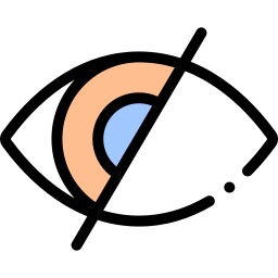 visión baja icono