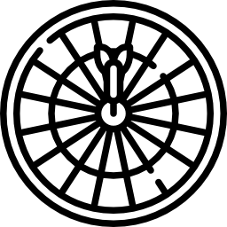 tablero de dardos icono