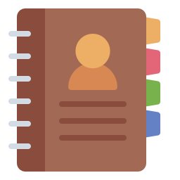 Contact book icon