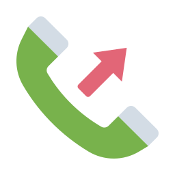 Outcoming call icon