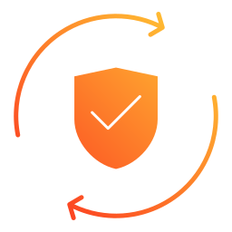 sistema di sicurezza icona