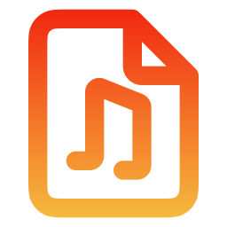 Music file icon