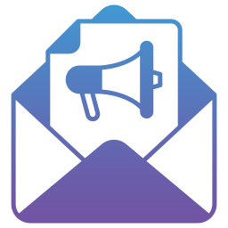 Email marketing icon