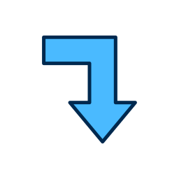 Down arrow icon